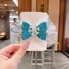 Cute Ice Snow Girls Hair Clips Accessories Bow Flower Hairs bands Headwear Kids Cartoon Hairpins Headdress Ornaments 0844