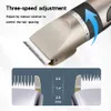 Tipulador eléctrico profissional do cabelo do trimmador eléctrico do cabelo do cabelo para homens que cortam a máquina de corte baixo