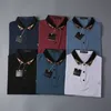 Mens Designers Polo T-shirts Zomer Korte Mouwen Turn Down Collar Korte Mouwen Tops Polo Shirts 2S