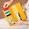 Long Wallet Women 2020 New Simple Multifunctional Folding Card Wallet Ladies Clutch Monederos Para Mujer Monedas Y Tarjetas3190