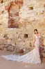 Kitty Chen 2021 Wedding Dresses Backless Beaded Spaghetti V Neck Lace Appliqued Beach Bridal Gowns Sweep Train Mermaid Wedding Dress