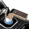 Voiture sans fil Bluetooth MP3 FM Transmetteur Modulateur 2.1A Chargeur de voiture Kit sans fil Support mains libres G7 avec chargeur de voiture USB avec emballage