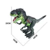 Interactive Toys For Children Remote Control Electronic Dinosaur Toy ABS Walking Dinosaurs Simulation Spray Christmas Gift LJ201103400