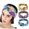 New Style African Printed Stretch Cotton Headband Twist Style Hair Band Hair Wrap Headwear Turban Ladies Hair Accessories