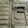 남성 남성 및 여성 조끼 모자 없음 민소매 자켓 코튼 패딩 가을 겨울 캐주얼 코트 남성 조끼 bodywarmer 유럽 미국 패션 브랜드