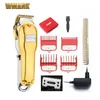 NG WMARK Allmetal Cordless Hair Clipper Cutting Machine Electric Trimmer 2500mAh Cutter Golden Color 2201197113180