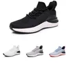 Top qualité chaussures de course sans marque hommes femmes noir blanc gris bleu clair respirabilité légère hommes formateurs baskets de sport