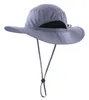 Connectyle Kids Waterproof Outdoor Quick Dry Justerable Wide Brim Bucket Hat Sun Protection Fishing Hat Y200714