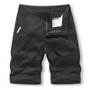 Men Summer Camouflage Loose Cargo Shorts 100% Cotton Mens Camo Short Pants Homme Male 2022 New Jogger Sportswear 220312