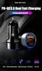 36W PD Car Charger Dual USB Fast Charger for iPhone 8 X 11 SE Pro QC 3.0 Fast Charging USB Phone Charger