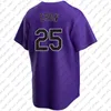 Colorado 24 Ryan McMahon Baseball Jersey C. J. Cron German Marquez Charlie Blackmon Brendan Rodgers Jerseys Kyle Freeland Jose Iglesias Randal Grichuk Yonathan Daza