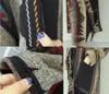 Zimowe ciepło Długi płaszcz wełniany Kobiety Koreański Eleganckie Ladies Boho Tassel Mieszanki Sweter z dzianiny Sweter Cardigan Płaszcz Jesień Znosić 201027