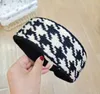 Yeni Moda Kadın Hairband Klasik Houndstooth Kafa Merkezi Düğüm Saç Hoop Rahat Türban Yetişkin Saç Aksesuarları