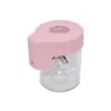 Вакуумная печать Pill Box Дело бутылки Стекло Jar для дисплея LED Air Tight Proof стекла Контейнер для хранения Шкатулка Jar Jar Увеличительное