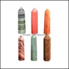 Arts et artisanat Arts cadeaux maison jardin 67 Cm variété complète Quartz pilier énergie pierre baguette Reiki guérison obélisque tour Points G3787731