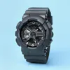 Heat Watch Black Warrior Boys Electronic Sports Watch Entusiast Waterproof Outdoor Timer Packaging Wholesale Quartz Men's Watch LED Light Automatic Display