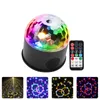 9 Kolor 9 W LED Crystal Magic Ball Scena Oświetlenie USB Disco Party Light Dźwięk Aktywny DJ Stage Oświetlenie z pilotem