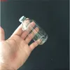 47*100*12,5 mm 110 ml szczelne butelki szkło z gumową ekologiczną ekologiczne słoiki fiolki Silikon 24pcs Darmowa ilość wysyłki