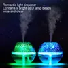 500 ml Air Humidfier USB Desktop Aroma Diffuser Ultrasone Crystal Night Lamp Projector Mist Maker LED voor Home Y200416