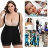 Faja colombiana Post cirugía Compresión Cintura Entrenador Estómago plano para mujer delgada Cuerpo Belly Shaper Tummy Control Shapewear 220307