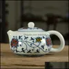 ensembles de thé en céramique blanche
