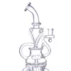 9 inch Tornado Hookah Recyclable Recycled Dab Rigs Glass Water Bongs Smoking pipe Heady Pipes Size 14mm joint