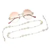 New Arrival All-Purpose Eyeglasses Chains With Lobster Clasp Metal And Artificial Pearls Beautiful Face Masks Mouth Mask Chain