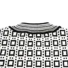 Hochwertige Designer-T-Shirts für Damen mit vollem F-Buchstaben-Strick, modisches Luxus-Strick-T-Shirt mit Rundhalsausschnitt und kurzen Ärmeln