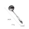 Ensembles de batterie de cuisine 304 outils de cuisine en acier inoxydable ensemble d'ustensiles de cuisine antidérapants résistants à la chaleur ensemble d'ustensiles de cuisine de haute qualité 7 pièces ZYY413