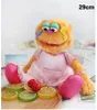 Dessin animé Anime Sesame Street Elmo Cookie Grover Zoe Ernie Big Bird Bird Christmas Party Pleed Plux Toy Gifts For Kids LJ20085489214