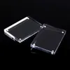 Ankomst dubbelfaced clear crystal po ram skrivbord set akryl magnet bild delar använda po ram magnetisk bild po 2012111111