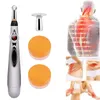 Electronic Acupuncture Pen Electric Meridians Laser Therapy Heal Massage Pen Meridian Energy Pen Relief Pain Tools GGE2208