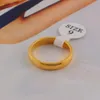 anel de amor suave anel de casal anel de alta qualidade anel simples aço de titânio integra face lisa 9849320