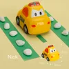 Beiens Baby 5 en 1 Set Pull Back pour enfants Racing Taxi Truck Toy Modèle de dessin animé Mini voiture Jouets pour enfants Cadeaux LJ200930