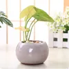 Bonsai de porcelana YeFine de estilo chino con grietas de hielo para plantas suculentas, macetas decorativas para el hogar y el jardín, macetas de cerámica Y200709