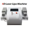 Lipolaser minceur machine double longueur d'onde laser machine d'élimination des graisses machine de beauté brûlante avec 12 tampons laser lipo