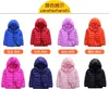 VIDMID Bambini ragazzi ragazze leggeri vestiti di cotone cappotti tinta unita per bambini giacche P5497 211222