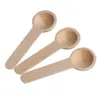 50/100/200/500/1000Pcs Mini Nature Wooden Home Kitchen Cooking Spoons Tool Scooper Salt Seasoning Honey Coffee Spoons1