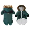 Vestiti per animali domestici Cappotto per cuccioli Cappotto invernale caldo Plus Giacca di velluto Abbigliamento riflettente impermeabile per cani di taglia piccola e media Abbigliamento per gatti 220104