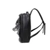 Mode 3D präglad varg ryggsäck väskor kvinnor män nitar unika nyckfulla coola giris väska för tonåringar bärbara resväskor