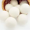 Herbruikbare natuurlijke biologische wasverzachterbal Premium biologische woldrogerballen 6CM DH8888