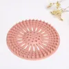 Silicone Kitchen Sink Filter Organizers Bathroom Drain Hair Filter Household Cleaning Tool 4 Colors RRA11392