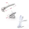 Nxy Nxy Cockrings New Trend Electric Shocker Chastity Cage 40/45/50mm Penis Rings Sex Toys for Men Masturbators Urethral Plug Stimulate Massage 1127
