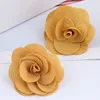 Ldyllic boucles d'oreilles à fleurs colorées pour femmes boucles d'oreilles ethniques bijoux de mode boucles d'oreilles en tissu faites à la main 20203088196