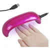 2021MINI USB 9W 3 LED UV NAIL Dryer Curing Lamp Machine Gel Nail Polish Kraftfull UV-lampa Ljus Nagellack Fast Torra Colors2022