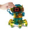 RC Robot intelligente Robot a induzione Programmazione Telecomando Robotica Action figure elettrica Robot musicale Giocattoli per bambini 201211
