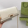Saco da cadeia de couro Senhoras Saco de desenhista de luxo 2022 novo saco de ombro diagonal estilo clássico bambu mini bolsa