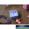 Moda Box Box Pierścionki Pudełka Kolczyki Wisiorek Box 4 * 4 * 2.6 cm Wyświetlacz Case Nowy Rok Boże Narodzenie Pudełko Ślubne