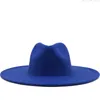 Fedoras in bulk Large Big Wide Brim Hats Top Formal hat Lady Felt Fedora Hat Men Women Jazz Panama Cap Man Woman Caps Male Female Fashion Accessories Wholesale