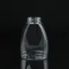 250ML el dezenfektanı köpük şişesi Fan-kozmetik losyon dezenfeksiyon su vb KKA1791 için şeffaf plastik Pompa Şişe şeklindeki